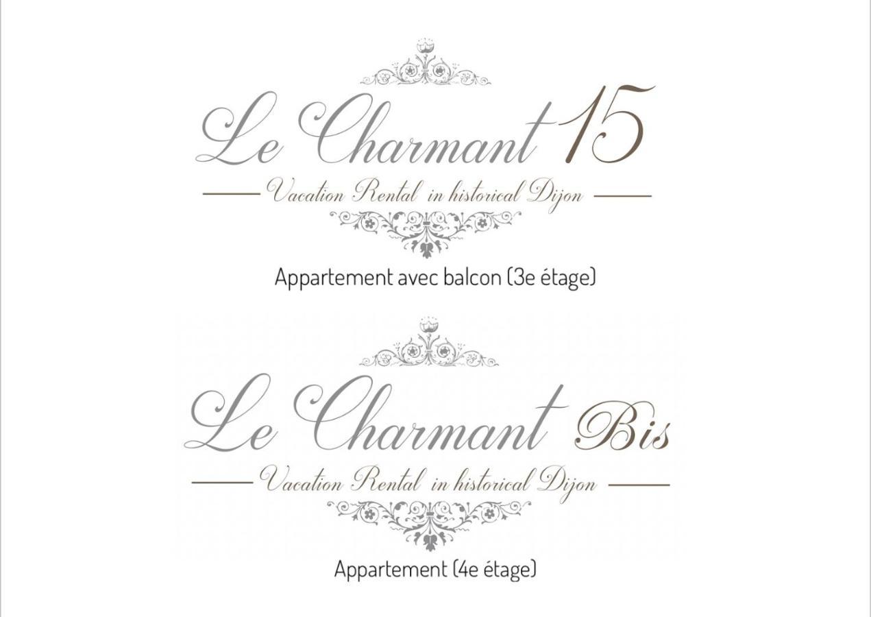 Centre Historique Dijon "Le Charmant" Et "Le Charmant Bis" Exteriér fotografie
